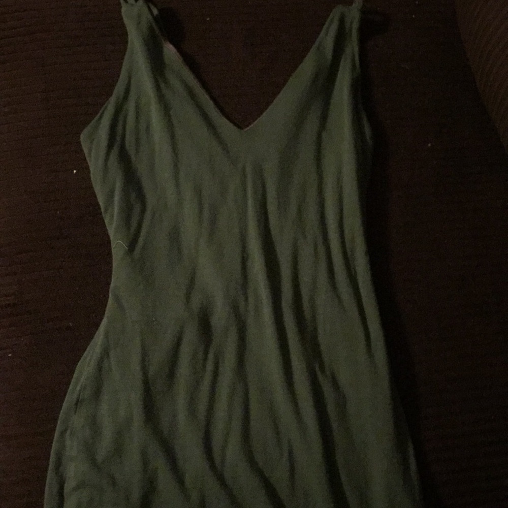 Olive Green Dress